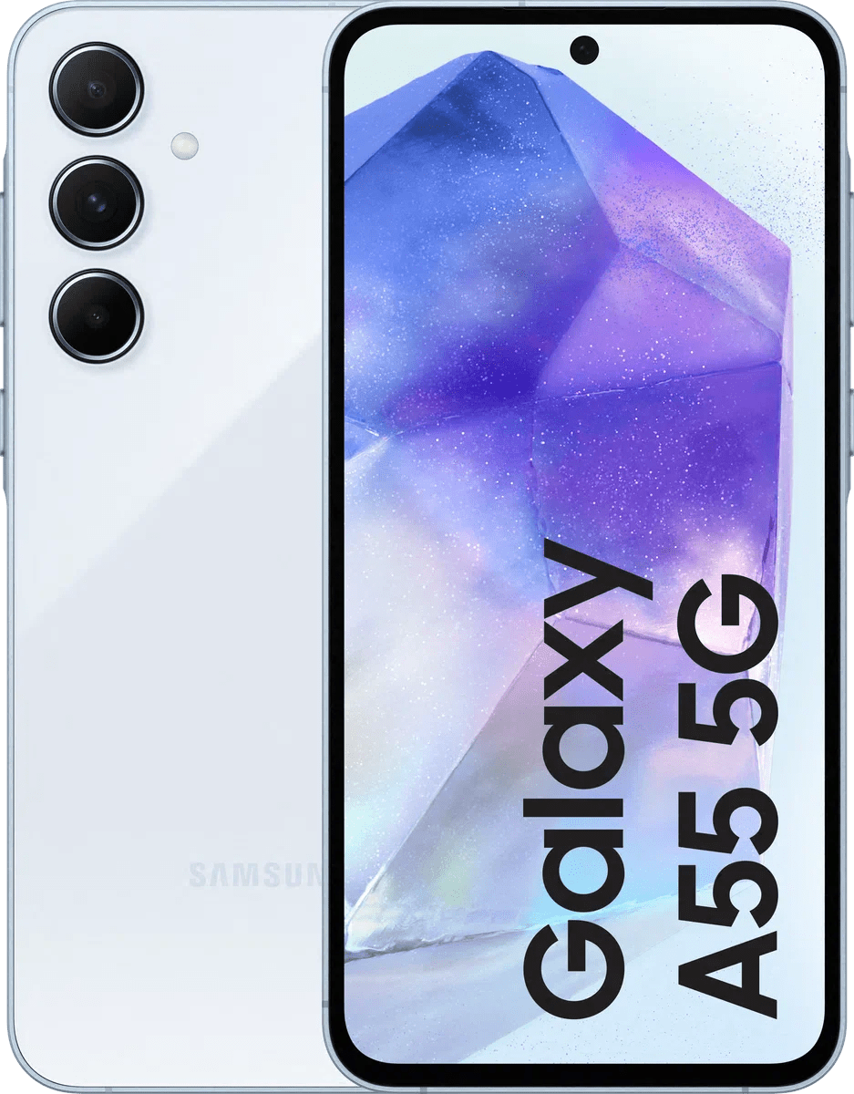Samsung Galaxy A55 5G - 128GB - Awesome Iceblue