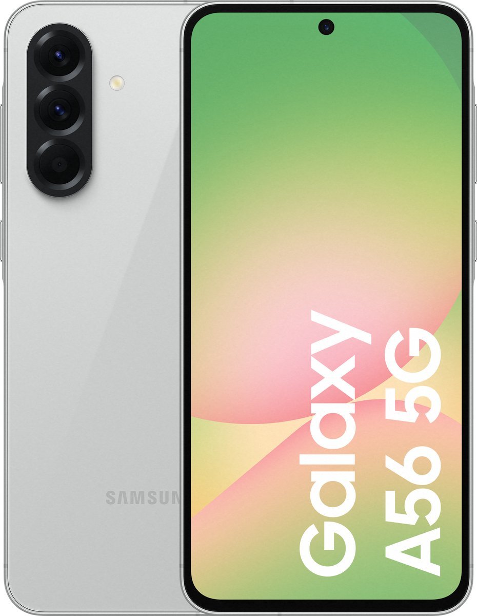 Samsung Galaxy A56 5G - 128GB - Awesome Light Gray - Tekmarkt Samsung Galaxy A56 5G - 128GB - Awesome Light Gray